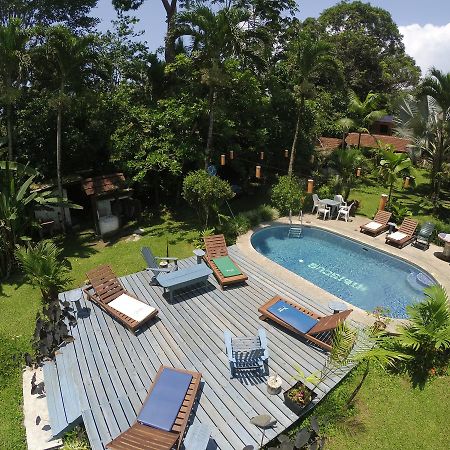 Chalet Cabinas Hibiscus Cahuita Exterior foto