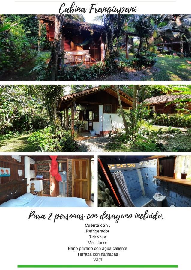Chalet Cabinas Hibiscus Cahuita Exterior foto