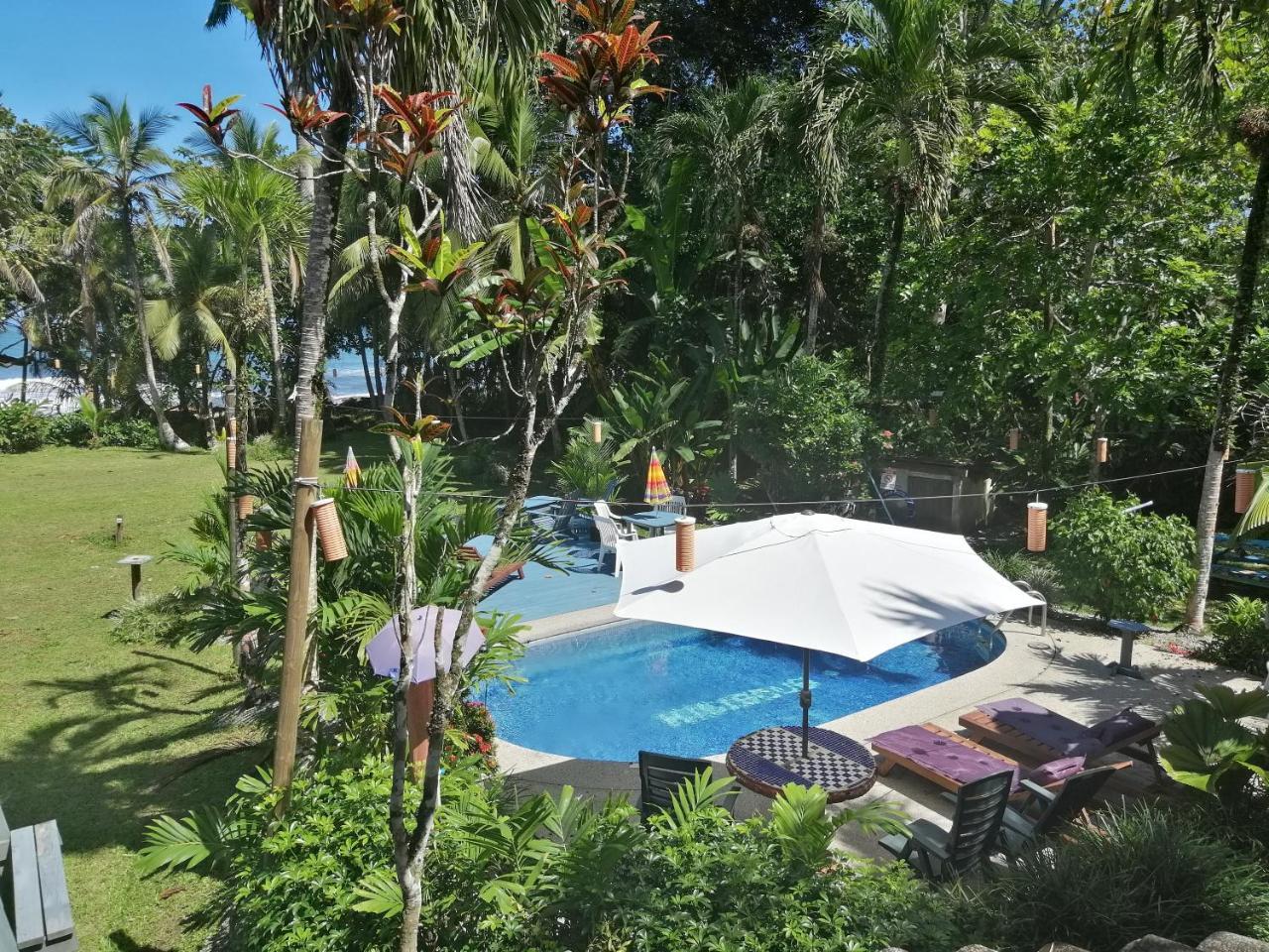 Chalet Cabinas Hibiscus Cahuita Exterior foto